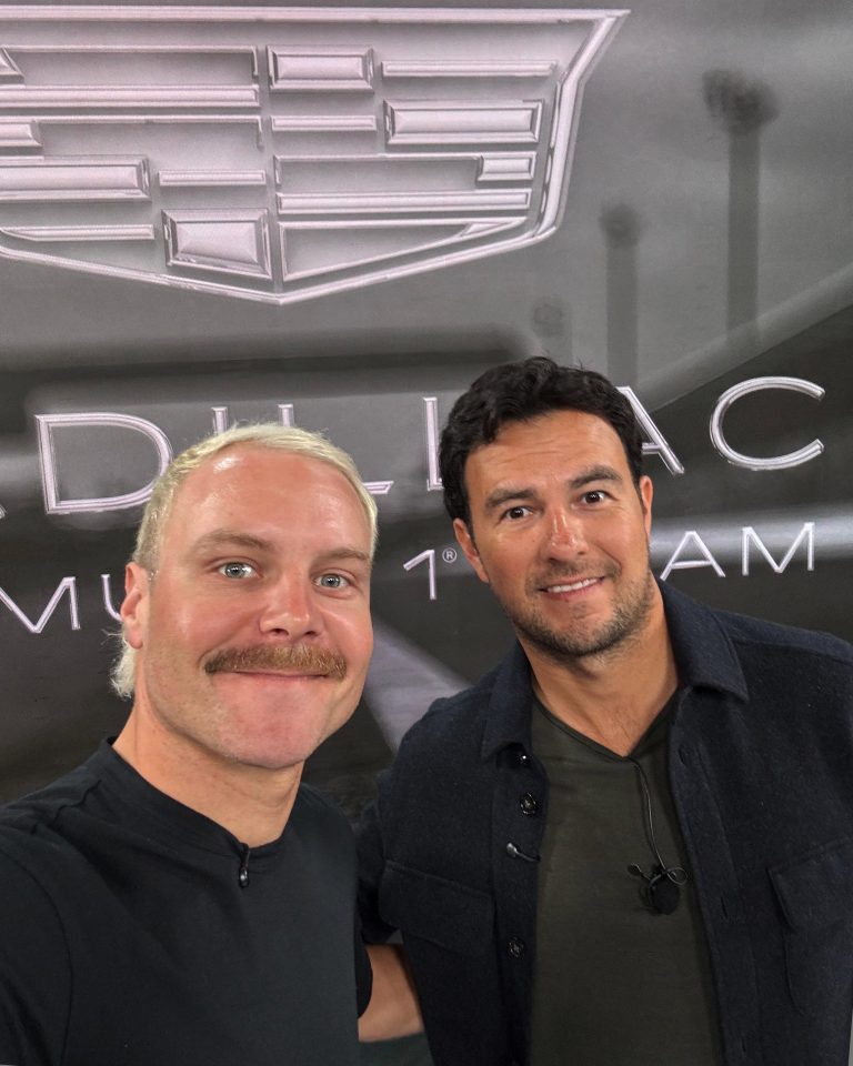 Checo Pérez será piloto de Cadillac F1 en 2026 junto a Valtteri Bottas